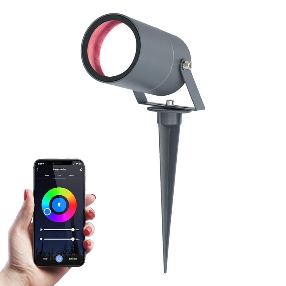 Spikey Smart prikspot - RGBWW - Wifi + Bluetooth - 5