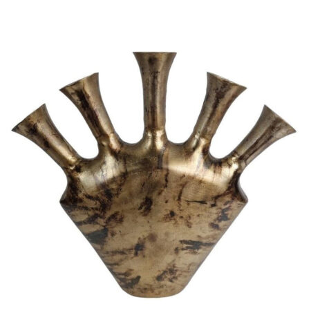 Spout Vase Square Gold antique L |