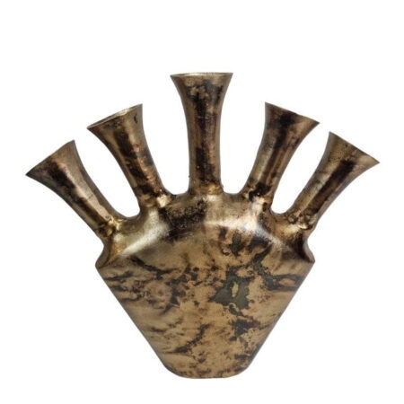 Spout Vase Square Gold antique M |
