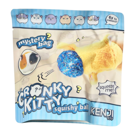 Squishy ball mystery bag - Cranky Kitty | Kenji
