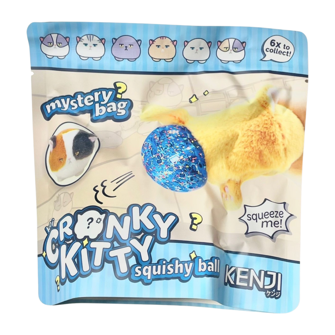 Squishy ball mystery bag - Cranky Kitty | Kenji