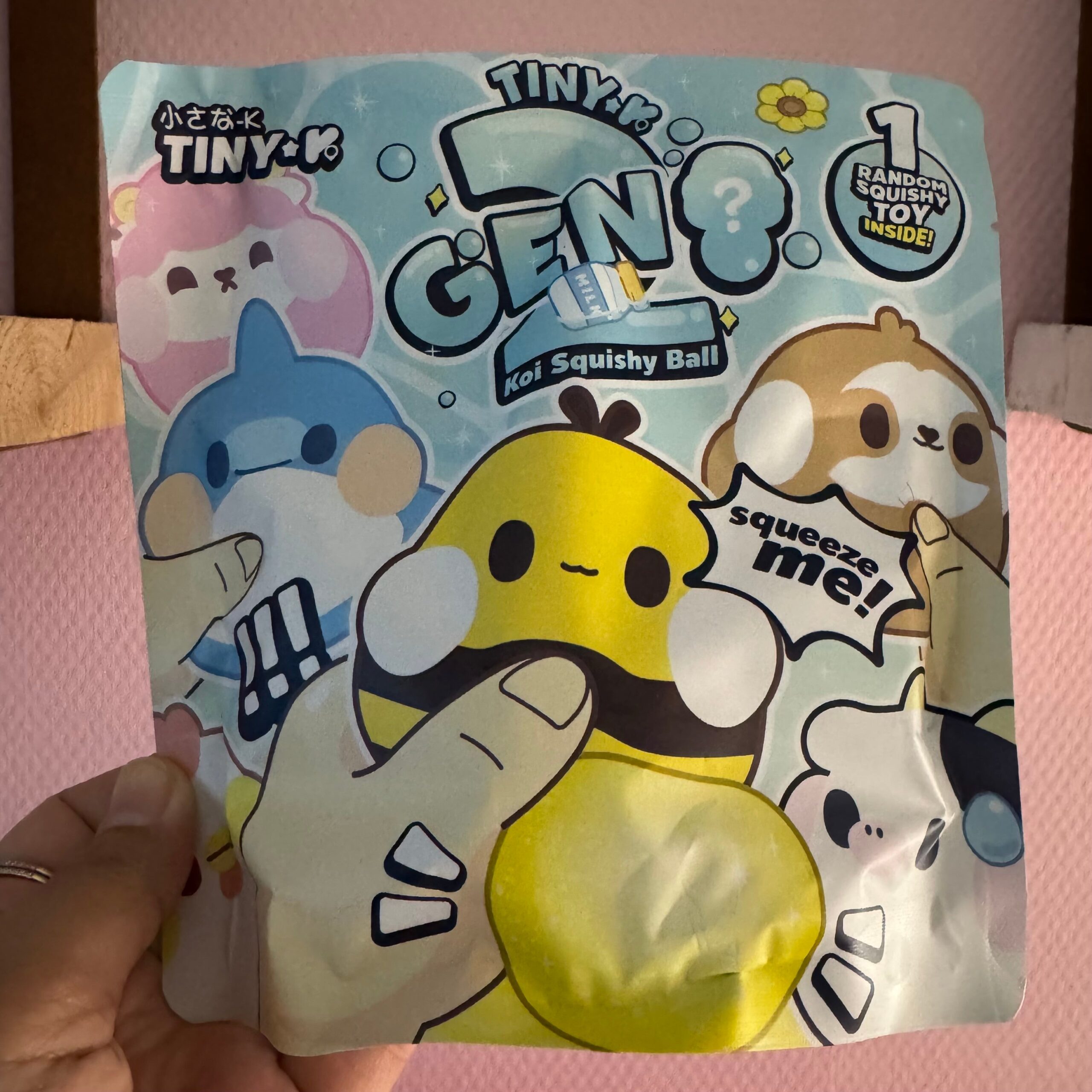 Squishy ball mystery bag - Tiny K Gen 2 | Kenji