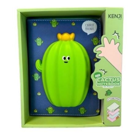 Squishy notebook A5 - Cactus | Kenji