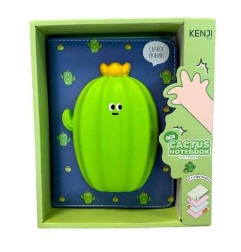 Squishy notebook A5 - Cactus | Kenji