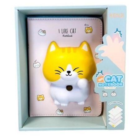 Squishy notebook A5 - Kat | Kenji