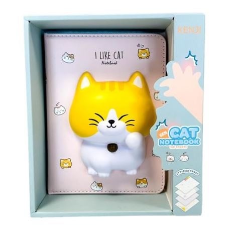 Squishy notebook A5 - Kat | Kenji