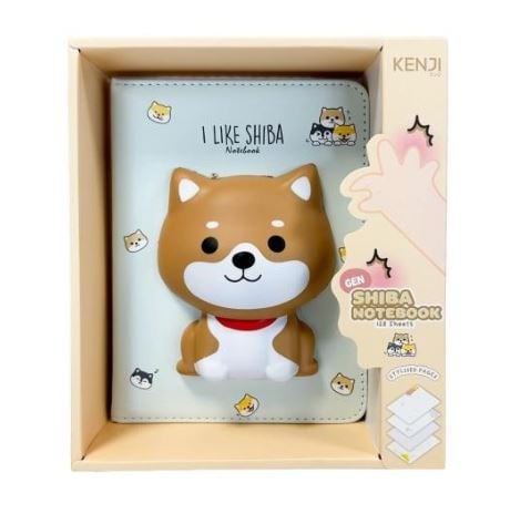 Squishy notebook A5 Shiba - Kenji | Kenji