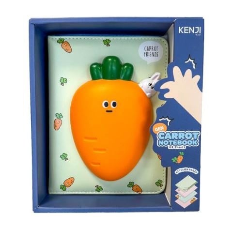 Squishy notebook A5 - Wortel | Kenji