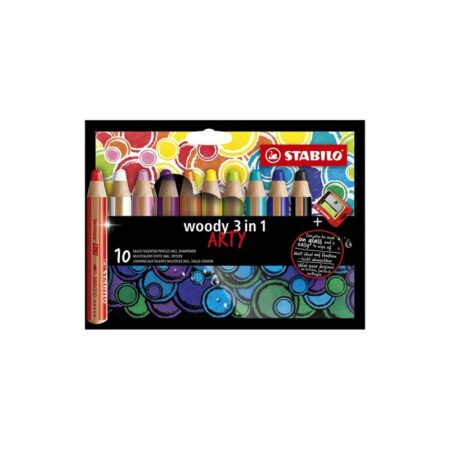 Stabilo Woody 3 in 1 Arty kleurpotloden | Merkloos