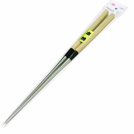Stalen Moribashi Eetstokjes - Kameka - 16.5cm | Tokyo Design Studio