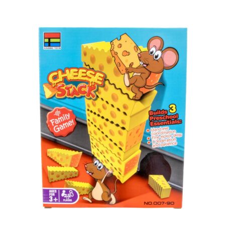 Stapelspel Cheese Stack in doos | Merkloos