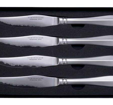 Steakmessen Set - Tamahagane Ryo Series - Roestvrijstaal - 4-delig | Tamahagane