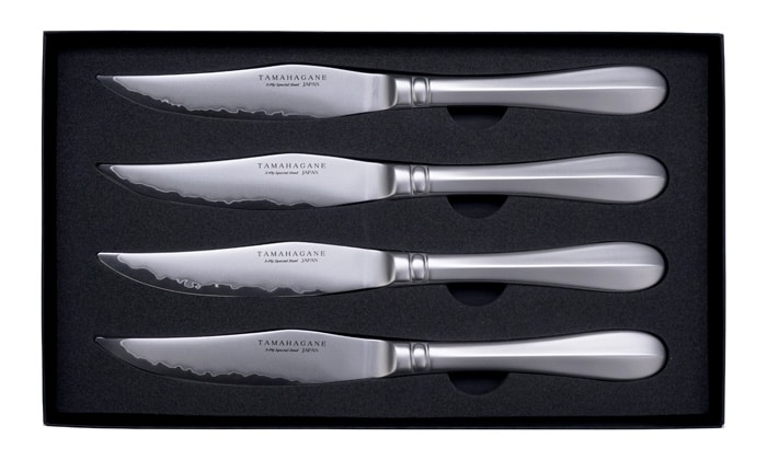 Steakmessen Set - Tamahagane Ryo Series - Roestvrijstaal - 4-delig | Tamahagane