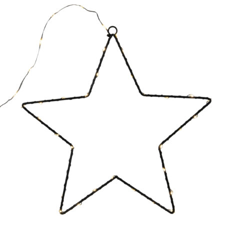Ster metaal 50 LED 40cm warm-wit | Svenska Living