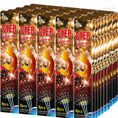 Sterretjes 16cm 50 pak a 8 stuks | Broekhoff
