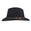 Stevenson Crushable black | Hatland