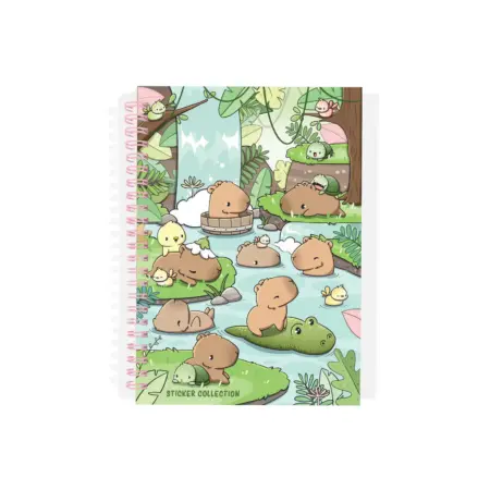 Stickerboek A5 - Capybara's | CutieSquad