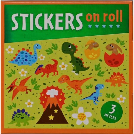 Stickers op rol 3 meter | Merkloos
