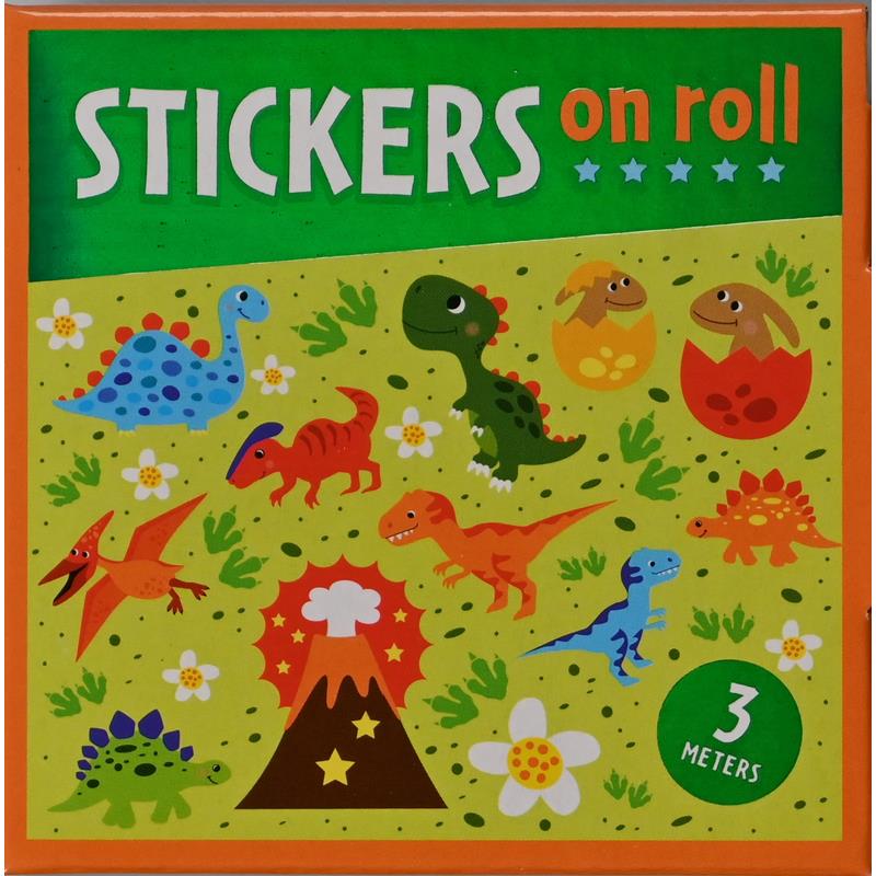 Stickers op rol 3 meter | Merkloos