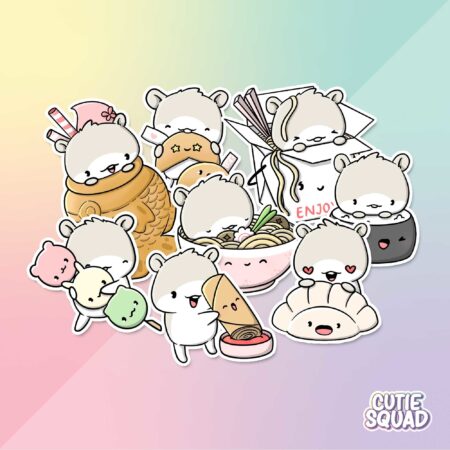 Stickerset - Asian Foodies | CutieSquad
