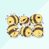 Stickerset - Bees spring (LIMITED!) | CutieSquad