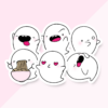Stickerset - CuteStuff Ghost Yuki | CutieSquad