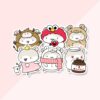 Stickerset - Hamsters in February (LIMITED!) | CutieSquad