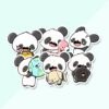 Stickerset - June Pandas (LIMITED!) | CutieSquad