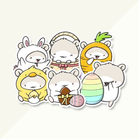 Stickerset - Mo's Easter (LIMITED!) | CutieSquad