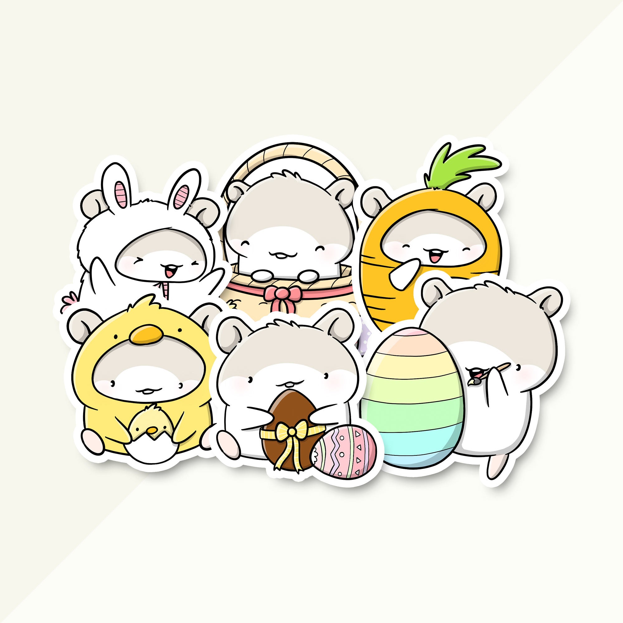 Stickerset - Mo's Easter (LIMITED!) | CutieSquad