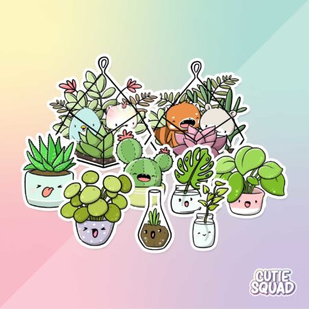 Stickerset - Plant Life | CutieSquad