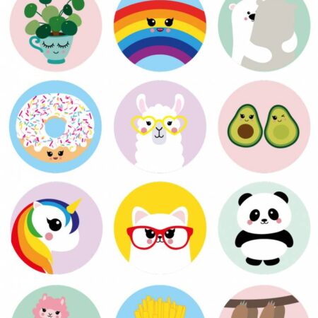 Stickervel A5 A | Studio Inktvis