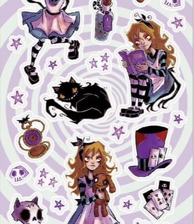 Stickervel Alice in Stickerland - Stickii | Stickii