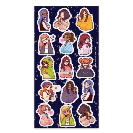 Stickervel - Anime Girls | Stickii