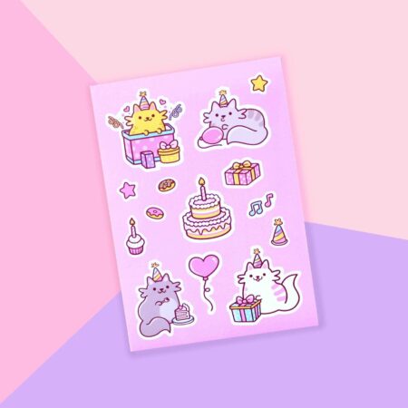 Stickervel Birthday Cats - We are extinct | We Are Extinct
