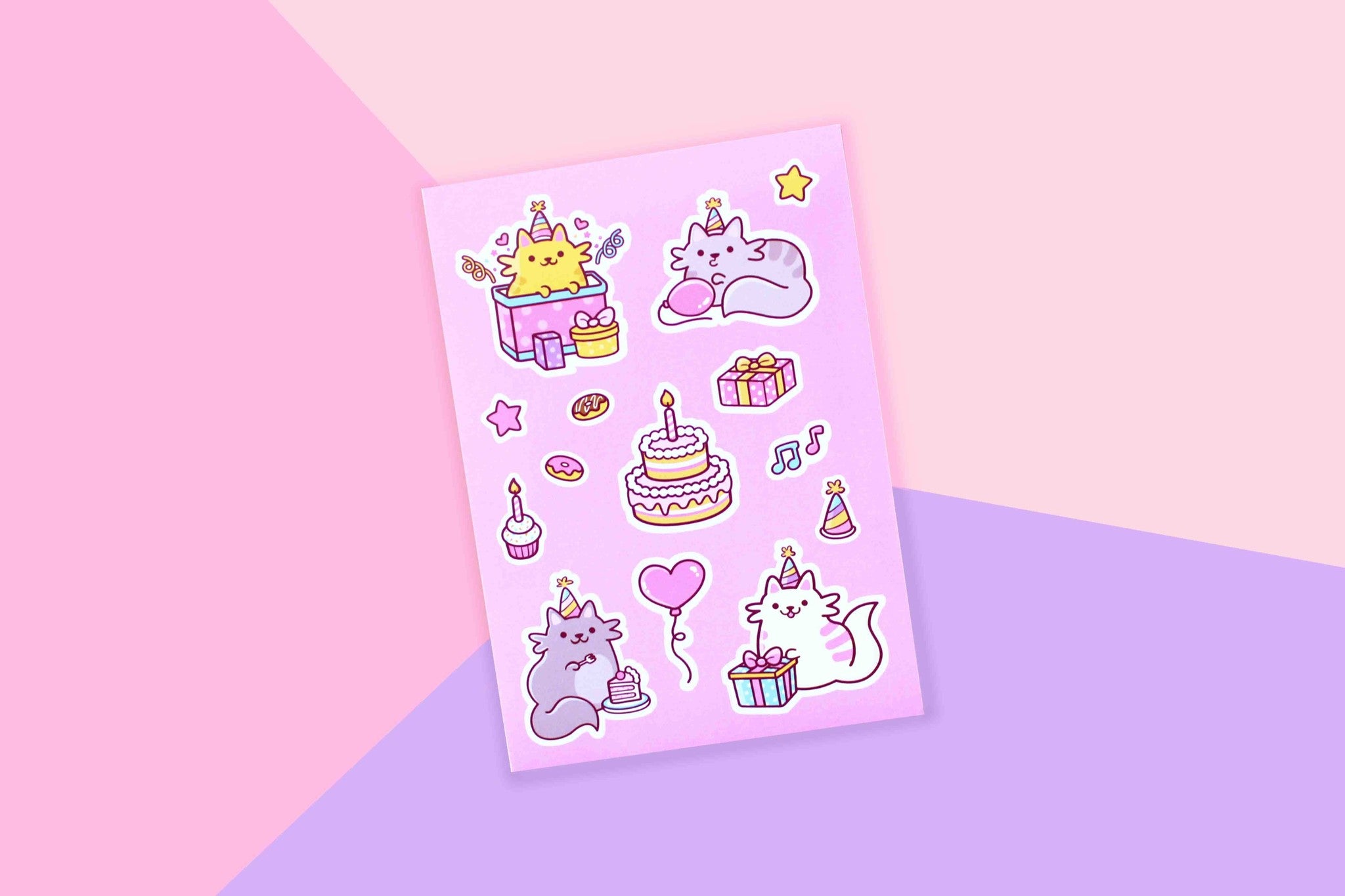 Stickervel Birthday Cats - We are extinct | We Are Extinct