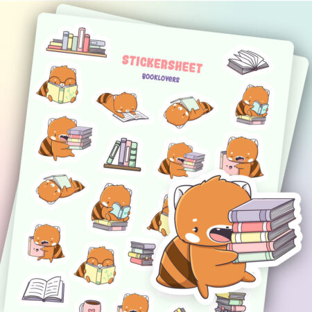 Stickervel - Booklovers | CutieSquad