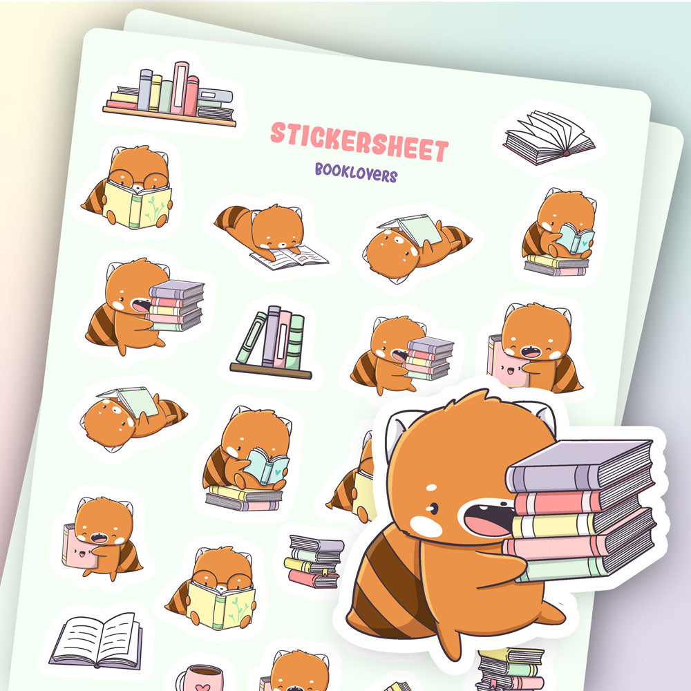 Stickervel - Booklovers | CutieSquad