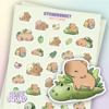 Stickervel - Capy & Friends | CutieSquad