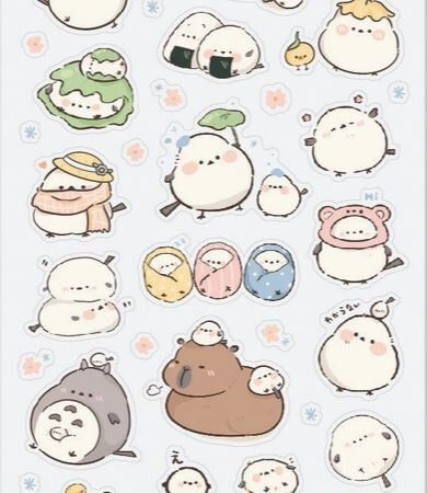 Stickervel - Capy and Birdy Besties | Stickii