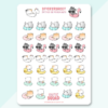 Stickervel - Cats on poolfloats | CutieSquad