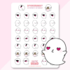 Stickervel - CuteStuff Ghost Yuki | CutieSquad