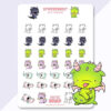 Stickervel - Dragons | CutieSquad