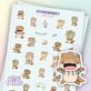 Stickervel Fishy Otters - CutieSquad | CutieSquad