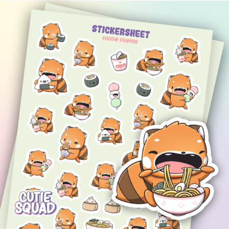 Stickervel Foodie Friends - CutieSquad | CutieSquad