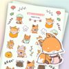 Stickervel - Foxes in fall | CutieSquad
