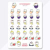 Stickervel - Fruit Cats (LIMITED!) | CutieSquad