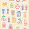 Stickervel Fruity Drinks - Stickii | Stickii