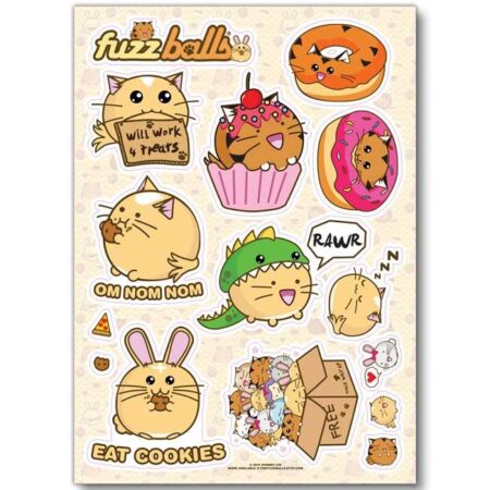 Stickervel - Fuzzballs | Fuzzballs