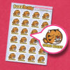 Stickervel Game night - Fuzzballs | Fuzzballs